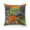 Halloweentown Square Pillow
