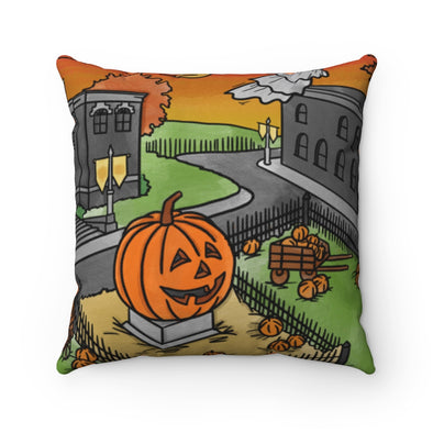Halloweentown Square Pillow