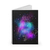 Galaxy Spiral Notebook - Ruled Line