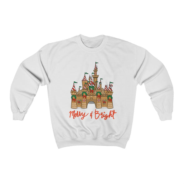 Christmas Castle  Crewneck Sweatshirt