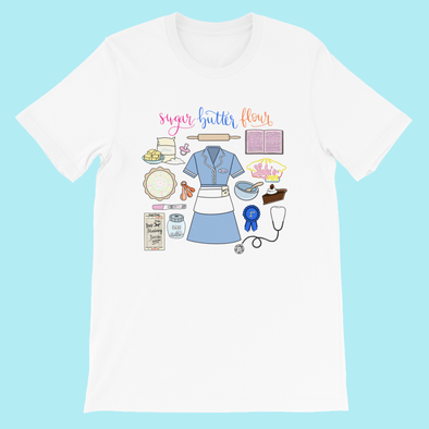 Waitress Collage/ T-Shirt