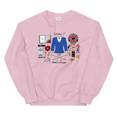 HEathers Pink Sweatshirt